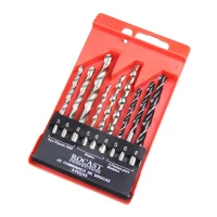 Jogo Brocas para Metal Madeira Concreto 9pcs 5A8MM Rocast 530051