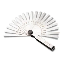 Jogo Calibre de Folga 20 Laminas Comprimento 100MM 0,05A1MM Starrett 66MT-SP