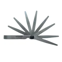 Jogo Calibre de Folga 8 Laminas Comprimento 100MM 0,03A0,1MM Gedore 702