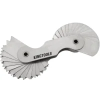 Jogo Calibre de Raio 32 Laminas 7A14,5MM Kingtools 600001