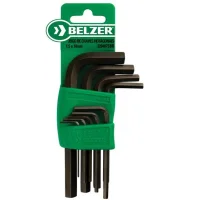 Jogo Chave Allen 9 Pecas CRV 1,5A10MM Belzer 220407SBR