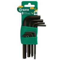Jogo Chave Allen 9 Pecas CRV 1,5A10MM Sata ST09129L