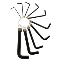 Jogo Chave Allen Argola 10 Pecas CRV 1,5A10MM Brasfort 8216