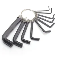 Jogo Chave Allen Argola 10 Pecas CRV 1,5A10MM Sparta 1126655