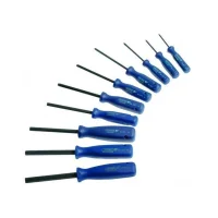 Jogo Chave Allen com Cabo 10 Pecas CRV 2A10MM Gedore 42C10M