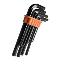 Jogo Chave Allen Longa 10 Pecas CRV 1/8A9/16" Tramontina Pro 44422/210