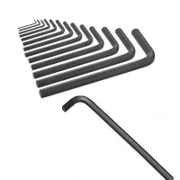 Jogo Chave Allen Longa 14 Pecas CRV 1/16A9/16" Gedore 42L14P