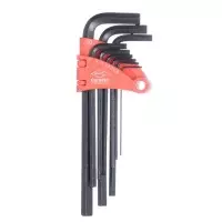 Jogo Chave Allen Longa 9 Pecas CRV 1,5A10MM Corneta 3121053