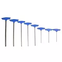 Jogo Chave Allen Ponta Bola Cabo T 8pc CRV 2A10MM Gedore 42KLT8M