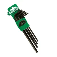 Jogo Chave Allen Ponta Bola Longa 9pcs CRV 1,5A10MM Belzer 220890SBR