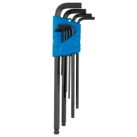 Jogo Chave Allen Ponta Bola Longa 9pcs CRV 1,5A10MM Gedore 42KL9M