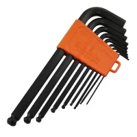 Jogo Chave Allen Ponta Bola Longa 9pcs CRV 1,5A10MM Tramontina Pro 44460/209