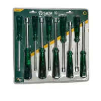 Jogo Chave Canhao 10 Pecas CRV 4-13MM Sata ST08046L