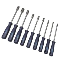 Jogo Chave Canhao 9 Pecas CRV 1/8-9/16" Gedore 33/9P