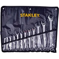 Jogo Chave Combinada 15 Graus 12pcs CRV 6A22MM Stanley STMT80932-840
