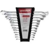 Jogo Chave Combinada 15 Graus 12pcs CRV 6A22MM Gedore Red R09105112