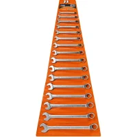 Jogo Chave Combinada 16pcs CRV 1/4A1.1/4" Tramontina Pro 44670/216