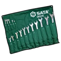 Jogo Chave Combinada 16pcs CRV 1/4A1.1/4" Sata ST08041G