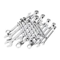 Jogo Chave Combinada 17pcs CRV 6A41MM Sata ST08019G