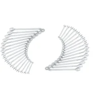 Jogo Chave Combinada 33pcs CRV 6A50MM Gedore 1B33M