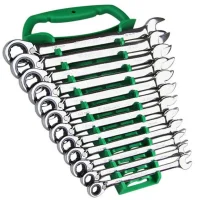 Jogo Chave Combinada Catraca 12pcs Reversivel CRV 8A19MM Belzer 9620BJ