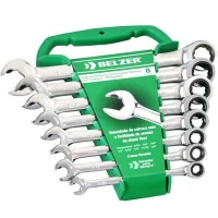 Jogo Chave Combinada com Catraca 8pcs Speedy CRV 5/16A3/4" Belzer 85599BJ