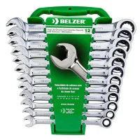 Jogo Chave Combinada com Catraca 12pcs Speedy CRV 8A19MM Belzer 85597BJ