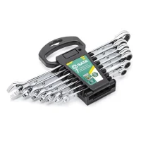 Jogo Chave Combinada com Catraca 7pcs CRV 8A18MM Sata ST08043U