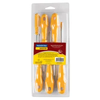 Jogo Chave de Fenda e Phillips 6pcs 3 Fendas e 3 Phillips 1/8X3A1/4X4" Tramontina 41516/506