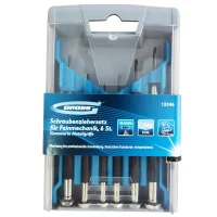 Jogo Chave de Precisao 6 Pecas Para Ourives 3 Fenda e 3 Phillips Gross 1334655