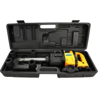 Chave de Impacto Pneumatica Longa 7pcs 2400NM Pinless com Maleta e 6 Acessorios 1" Chiaperini CHI2400