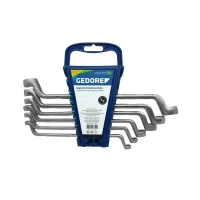 Jogo Chave Estria 8 Pecas CRV 6A22MM Gedore 2E8M