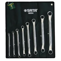 Jogo Chave Estria 8 Pecas CRV 6A23MM Sata ST08004SJ