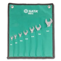 Jogo Chave Fixa 7 Pecas CRV 6A21MM Sata ST09073SJ