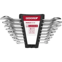 Jogo Chave Fixa 8 Pecas CRV 6A22MM Gedore Red R05125008