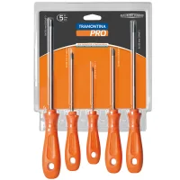 Jogo Chave Philips 5 Pecas Twister 1/8X3A5/16X6" Tramontina Pro 44135/505