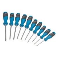 Jogo Chave Torx com Cabo e Guia 10pc CRV T7AT40 Gedore 2163TXB10