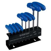 Jogo Chave Torx com Cabo T 9 Pecas CRV T10AT50 King Tony 21309PR