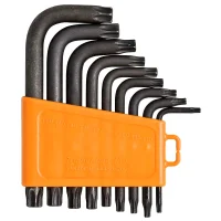 Jogo Chave Torx L 9 Pecas CRV T10AT50 Tramontina Pro 44450/209