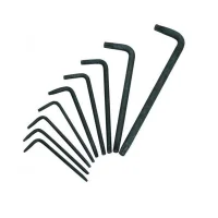 Jogo Chave Torx L Longa 9 Pecas CRV T7AT40 Gedore 43TXL9