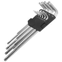 Jogo Chave Torx L Longa com Guia 10 Pecas T9AT50 Western 2062