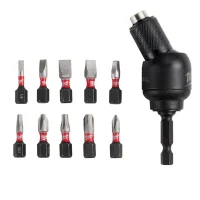 Jogo Extensao Angular para Pontas 11pcs 30 Graus 1/4" Milwaukee 48-32-2301