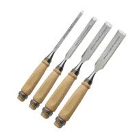 Jogo Formao 4 Pecas Cabo de Madeira 8A24MM Rocast 1770009