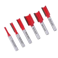 Jogo Fresa para Tupia Manual 6 Pecas Haste 1/4" MD Rocast 910019