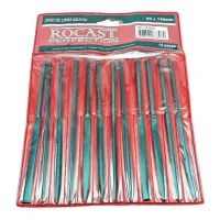 Jogo Lima Agulha 12 Pecas 140MM Rocast 390070