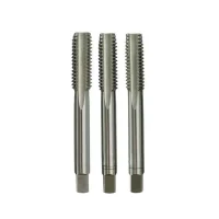 Jogo Macho Manual Bsw 3 Pecas Perfil Seriado HSS 1/8X40F Osg 100C