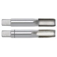 Jogo Macho Manual Mf 2 Pecas HSS 10X1,25MM Rocast 220017