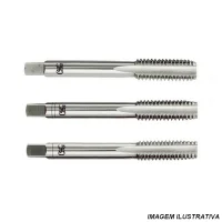 Jogo Macho Manual Mg 3 Pecas Perfil Seriado HSS 7X1MM Osg 101