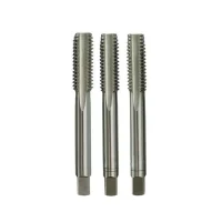 Jogo Macho Manual Unc 3 Pecas HSS 1/4X20F Osg 100A