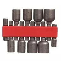 Jogo Ponta Canhao Porca 10pcs Encaixe 1/4" 4-13MM Corneta 3324110